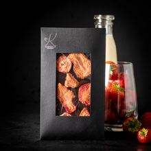 Load image into Gallery viewer, 50% Belgian Dark Chocolate with Strawberries (100G)
